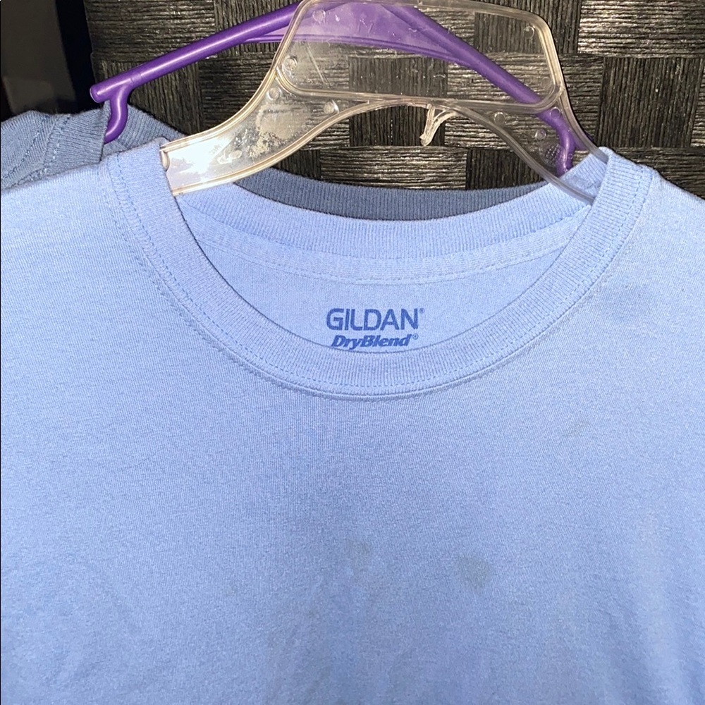 Gildan Blue Short Sleeve Tee for Everyday Comfort